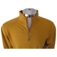 thumbnail image 2 of Men's '1/4 Zip Double Faced' Long Sleeve Cotton Sweater, 2 of 3