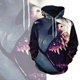 thumbnail image 2 of Sudaderas con capucha de Halloween para hombres y mujeres, Sudadera con capucha de calavera con bolsillo, sudadera con estampado de cubierta completa 3D, ropa de pareja, Y2K, 2 of 4