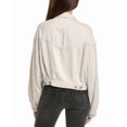 thumbnail image 2 of Levi's womens  Shrunken 90S Linen-Blend Trucker Jacket, m, 2 of 3