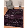 thumbnail image 4 of United Weavers 851 10782 58 5 ft. 3 in. x 7 ft. 2 in. Dallas Countess Area Rug, Plum, 4 of 10
