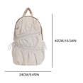 thumbnail image 2 of Mochila de color en contraste de moda Bolsa de viaje al aire libre con múltiples bolsillos de gran capacidad, 2 of 8