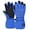 Blue, variant on Thermal Five-Finger Gloves for Kids, Winter Outdoor Riding and Skiing, Cold-Proof Gloves for Children and Teens