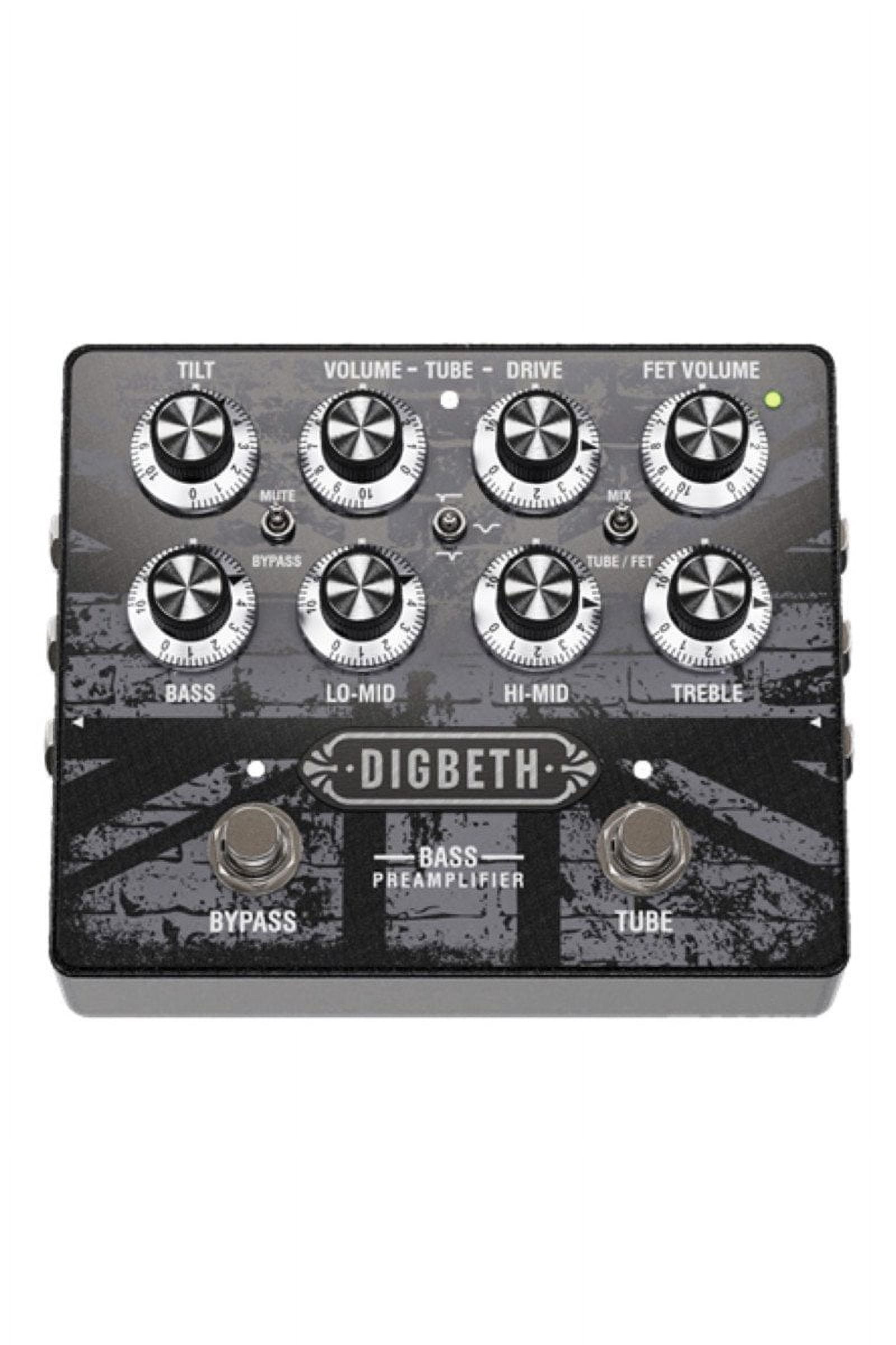 Laney Digbeth Series Bass Pre-Amp Effects Pedal Black