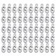 thumbnail image 1 of 50pcs English Alphabet G Pendant Alloy Charms DIY Jewelry Making Accessories for Necklace Bracelet (Antique Silver), 1 of 4