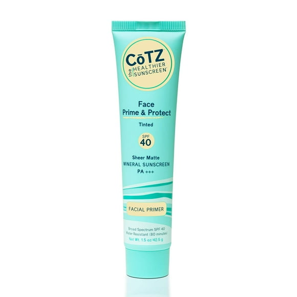 Protector solar CotZ Face Prime & Protect con factor de protección solar 40, 42,5 g