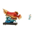 thumbnail image 1 of Estatua de arowana, estatua de arowana, figura femenina en traje de baño, muñeca de resina de mujer en la playa, escultura femenina. Material, 1 of 8