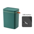 Yguping Waterproof Rectangular Wastebin MoistureResistant Infrared