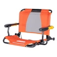 thumbnail image 2 of GCI Outdoor Stadium Rock-Cliner Orange Rocking Stadium Seat for Bleachers with Back Support And Armrests, 2 of 14