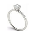 thumbnail image 2 of 1/2 Carat T.W. Diamond Classic 14kt White Gold Engagement Ring, 2 of 4