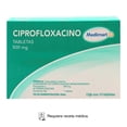 thumbnail image 1 of Ciprofloxacino Medimart 500 mg 14 tabletas, 1 of 4