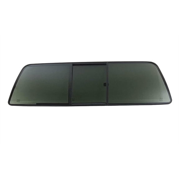 With Gasket Include Sliding Rear Back Window Glass Back Slider Compatible with Ford F350 F450 F550 1999-2007 / F250 F650 F750 2000-2007 / F250HD 1999 Models