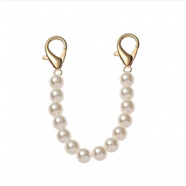 Accesorios de cadenas para bolsos, cadena para bolsos con perlas, cadena para bolsos, cadena para bolsos con perlas, funcionalidad versátil