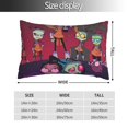 thumbnail image 4 of Invader Zim Fun Pillowcase Cushion Pillow Covers With Hidden Zipper Pillow Case Decor For Bed Dorm Sofa Couch Car 16"x24", 4 of 8