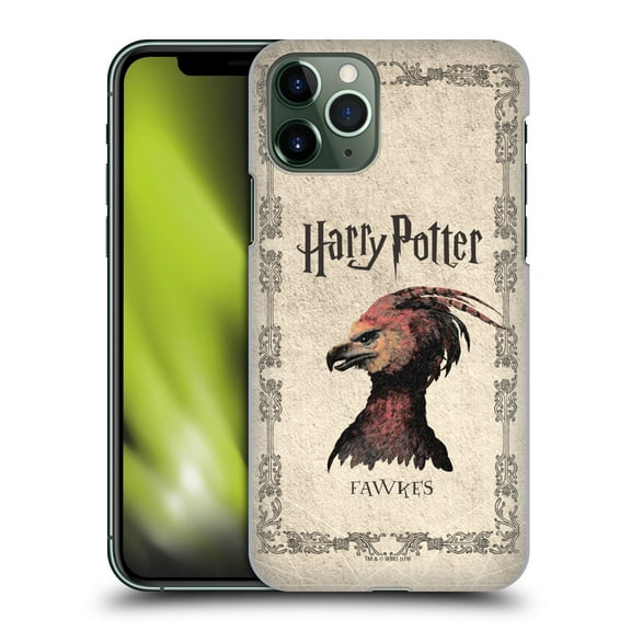 Head Case Designs Officially Licensed Harry Potter Chamber Of Secrets II Fawkes Phoenix Creature Hard Back Case Compatible with Apple iPhone 11 Pro