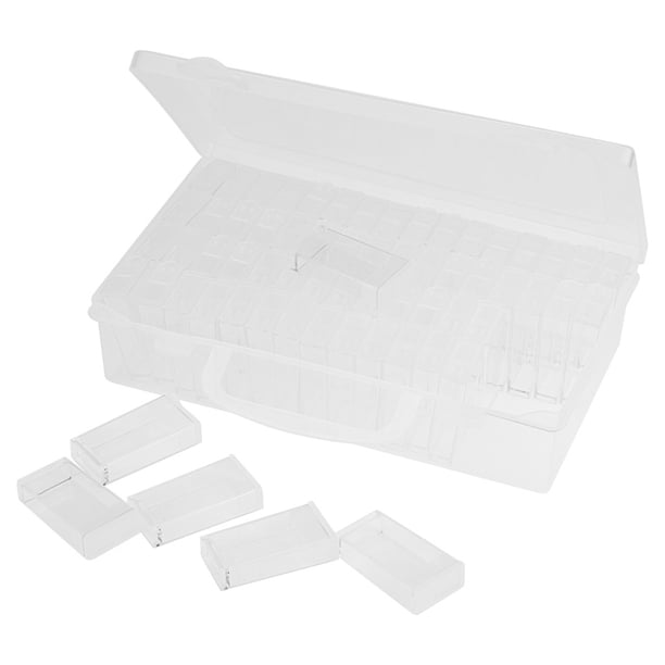 Herramientas de pintura de diamantes Organizador Contenedor de cuentas Diamante de imitación Bordado Piedra Caja de almacenamiento de joyería geométrica Kearding JJ19128-05