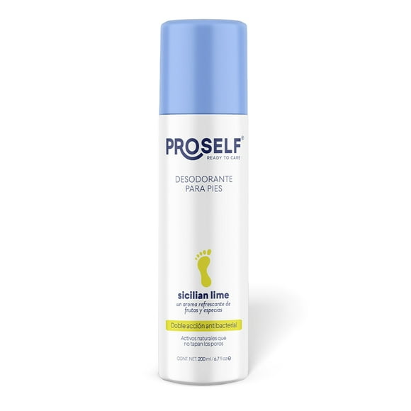 Desodorante para Pies en Aerosol Proself 200 Ml Antibacterial