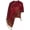 Burgundy, variant on Pashmina Feel Shawls Wraps Scarf for Women Soft Silky Reversible Men Scarves Hijab