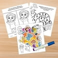 thumbnail image 5 of CoComelon 12-Page Imagine Ink Coloring Pad with Imagine Ink Stickers and Mess Free Marker; Paperback Children's Book, 5 of 9