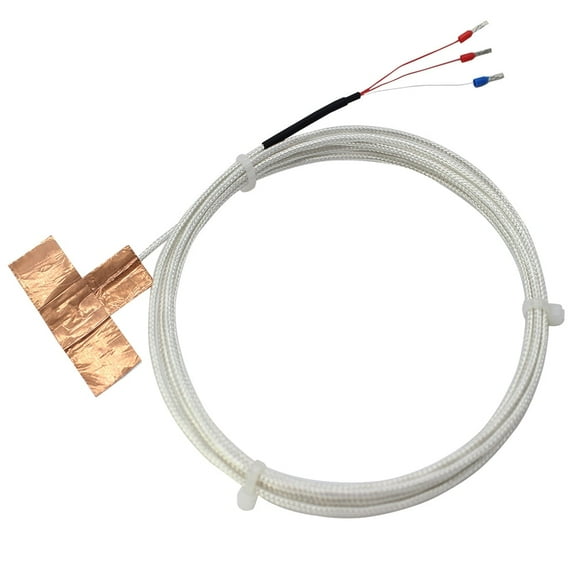 Hezhusea Bonded RTD PT100 Temperature Sensor 2M/6.6Ft Wire