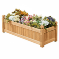 thumbnail image 1 of AKDSteel Wooden Garden Planter Is a Rectangular Raised Garden Bed Designed For Indoor Or Outdoor Use, Providing An Elevated Planter Box Container Ideal For Growing Plants, Herbs, Fruits, Or Vegetables, 1 of 5