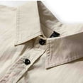 thumbnail image 3 of Men's short cargo fishing shirt quick-drying art jacket for work, sports and hiking, 3 of 8