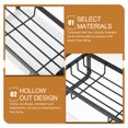 thumbnail image 3 of Estante de almacenamiento de herramientas Soporte de pared para cocina Estantes Cortador Sin perforaciones Soporte de cuchillos de mantenimiento montado en la pared Acero inoxidable, 3 of 6