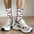 thumbnail image 6 of Vsdgher Dachshund And Hearts Crew Socks for Men & Women, Breathable Casual Athletic Ankle Socks, 6 of 6