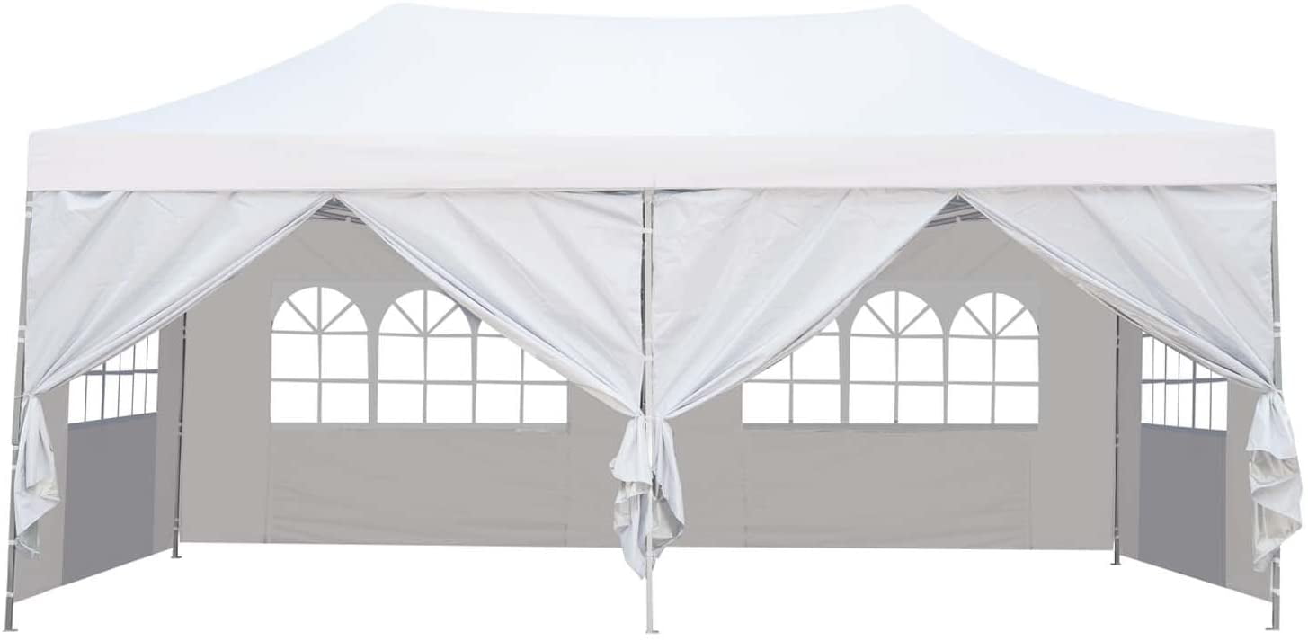 All seasons gazebo heavy duty shelter shade gazibos tent marquees with 4/6 sides 
