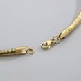 thumbnail image 2 of 5/6mm 20" 22" 24" Stainless steel Round Snake Chain Necklace For Men Women Gift, 2 of 4