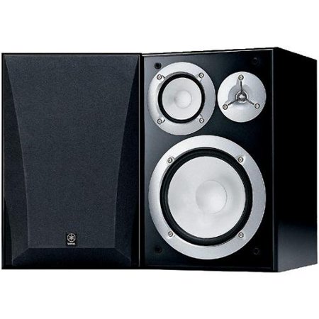 Yamaha NS-6490 3-Way Bookshelf Speakers, Black Finish ( Pair (Best Bookshelf Speaker System)