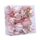 thumbnail image 4 of 18 piezas de adornos de bolas de Navidad, adornos colgantes para árbol de Navidad con colgantes Oro rosa, 4 of 9