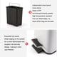 thumbnail image 3 of Bearachild Basura - Ahorro de espacio Innovador Ligero - Almacenamiento de basura Bote de basura de baño efectivo Bote de basura de cocina Suministros de limpieza para el hogar rosa, 3 of 6