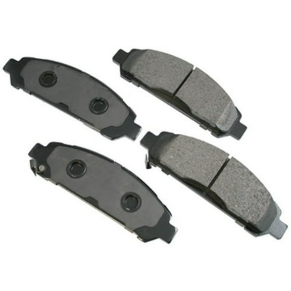 Akebono PRO-ACT Ultra-Premium Brake Pad Set, Ceramic Fits select: 2009-2015 TOYOTA VENZA