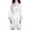White, variant on Women's Satin Robe Kimono Bathrobe Loungewear Soft Lace Light Summer Pure Robes Silk Navy One Size