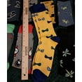 thumbnail image 2 of JAMES FIALLO Men's Everyday Novelty Crew Socks – Fun and Comfortable Polyester Blend (6 Pack), 2 of 6