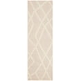 thumbnail image 2 of SAFAVIEH Kids Abstract Wool Runner Rug, Pink/Ivory, 2'6" x 8', 2 of 6