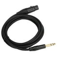 thumbnail image 1 of Cable de micrófono Bling Bling XLR hembra a 6,35 mm máxima confiabilidad, 1 of 12