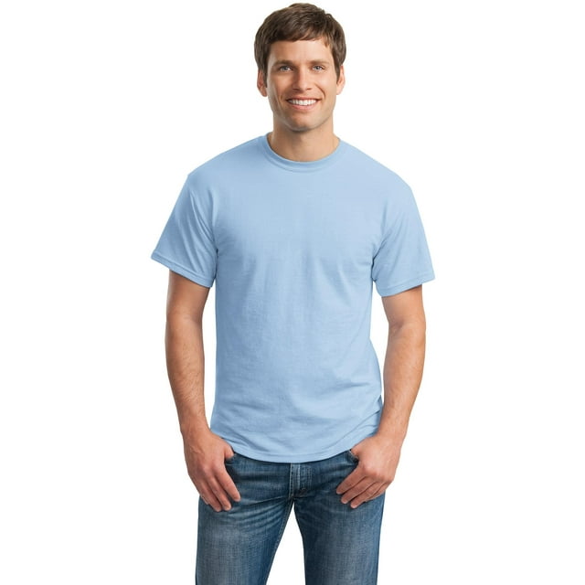 Gildan T-Shirt à Manches Courtes pour Hommes DryBlend 50 Coton/50 Poly - 8000