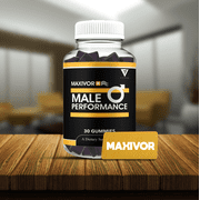 Maxivor Gummies, Maxvor Performance Gummy Supplement (1 Month Supply)