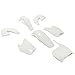 thumbnail image 3 of HECASA Compatible with 2000-2001 Honda CR125R CR250R Complete Plastic Kit Bodywork (White), 3 of 4