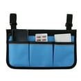 thumbnail image 1 of Wheelchair Bag With Pockets Reflective Strips Armrest Side Bag For Electric Wheelchair Mobility Scooter Walking Frame Storage Pouch, 1 of 7