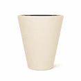 thumbnail image 1 of Maceta Redonda 12 x18 Moderna Interior Exterior beige 6.49 pulg Elly Decor MCA01TRR-12x18PMINA, 1 of 5