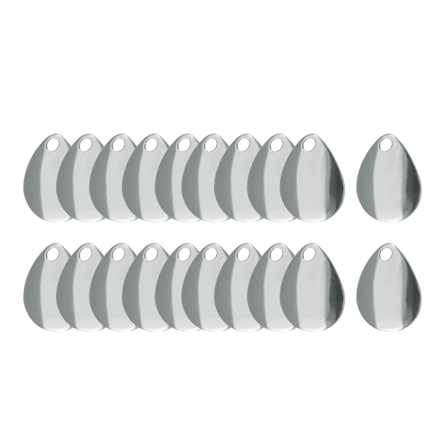 Paquete de 20 cuchillas giratorias Sunnimix DIY para señuelos duros B