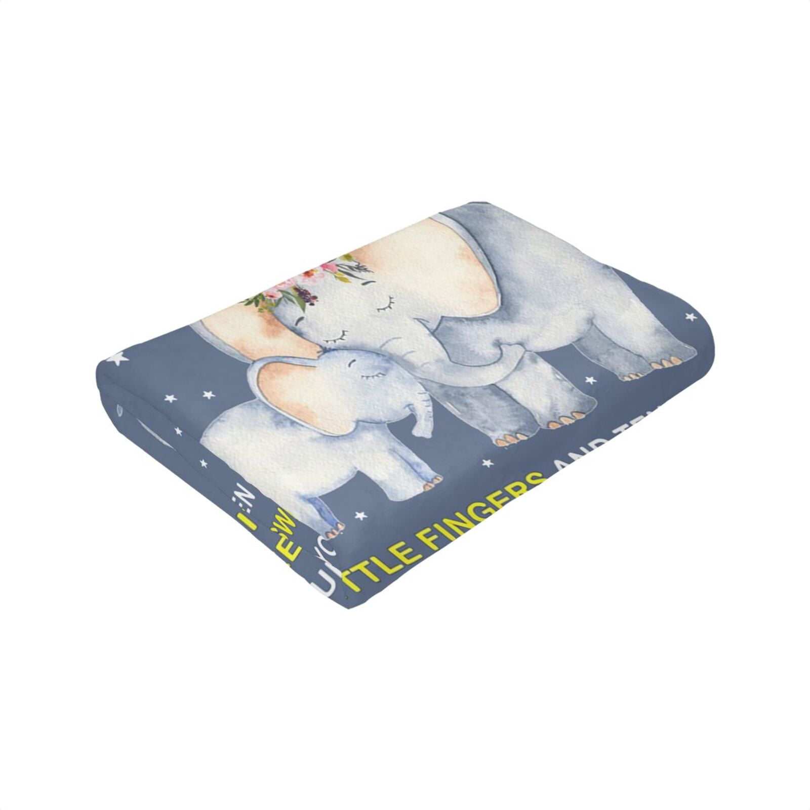 Wijzvio Mom To Be Throw Blanket Soft Fuzzy Fleece Blanket For Couch Bed Living Room Decoration 60"X50"