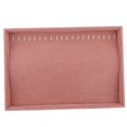 thumbnail image 1 of KLKCMS Pink Velvet Stack-Able Jewelry Tray (F) Showcase Necklace Stud Display Organizer Necklace Tray, 1 of 7