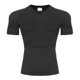 thumbnail image 1 of Ropa de fitness para deportes al aire libre para hombres, camiseta de manga corta de secado rápido, mallas elásticas de entrenamiento profesional para hombres, 1 of 4