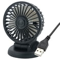 thumbnail image 1 of maskred Car Dashboard Fan Foldable Rotary Replacement Adjustable Cable Power Automotive Cooling Fans Cooler Accessories USB, 1 of 6