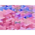 thumbnail image 1 of Ahgly Company Indoor Rectangle Patterned Neon Pink Area Rugs, 6' x 9', 1 of 6