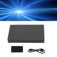 thumbnail image 3 of Type C Hard Drive Enclosure,  2TB 10Gbps Transmission 2.5in External Hard Drive Enclosure  For Laptop For Computers Black, 3 of 8