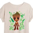 thumbnail image 3 of Marvel Guardians of the Galaxy - Baby Groot Leaf - Women's Oversized Graphic T-Shirt, 3 of 5